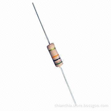 Carbon film resistor has long life stability and low cost